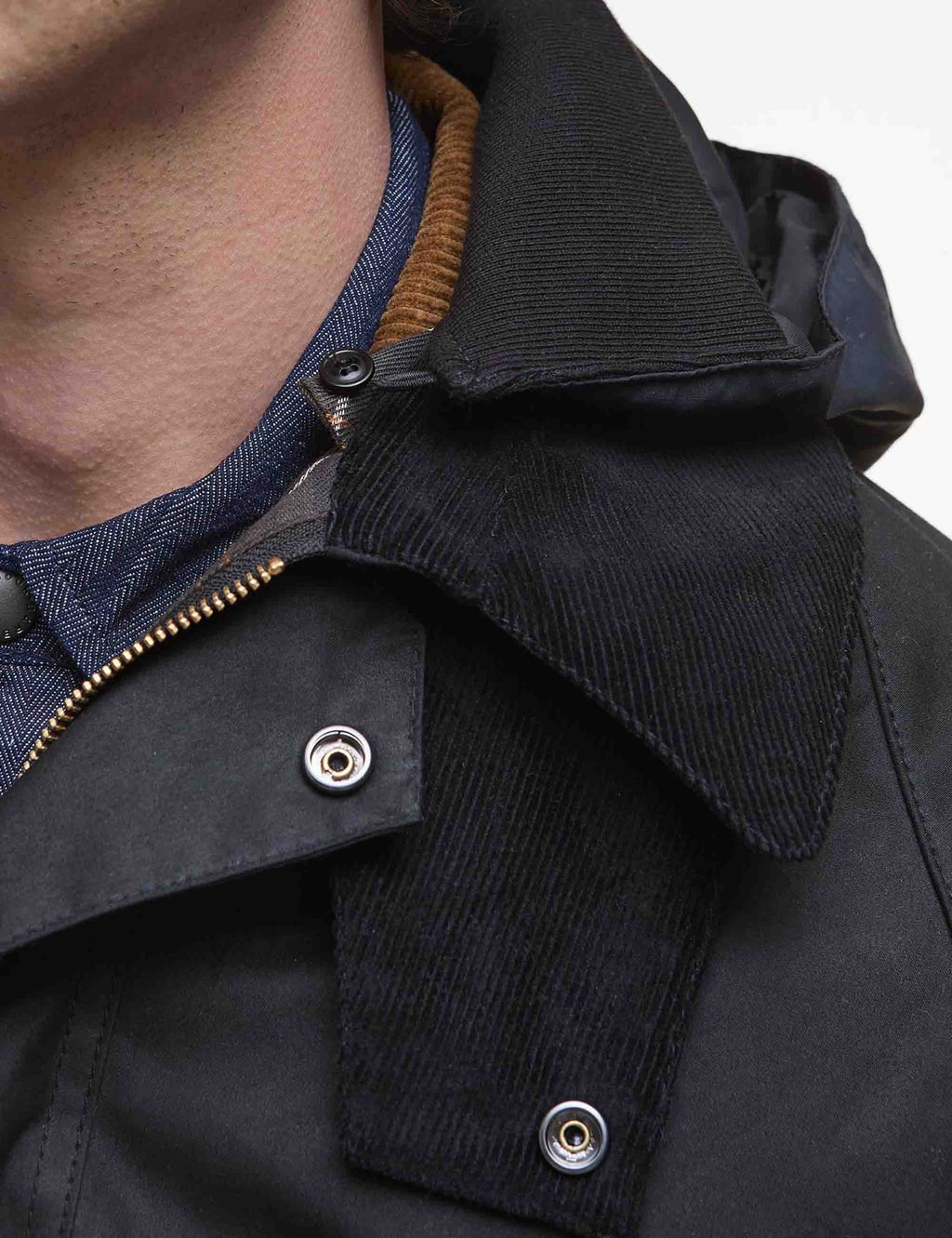 Solway Modified Wax Jacket - Black