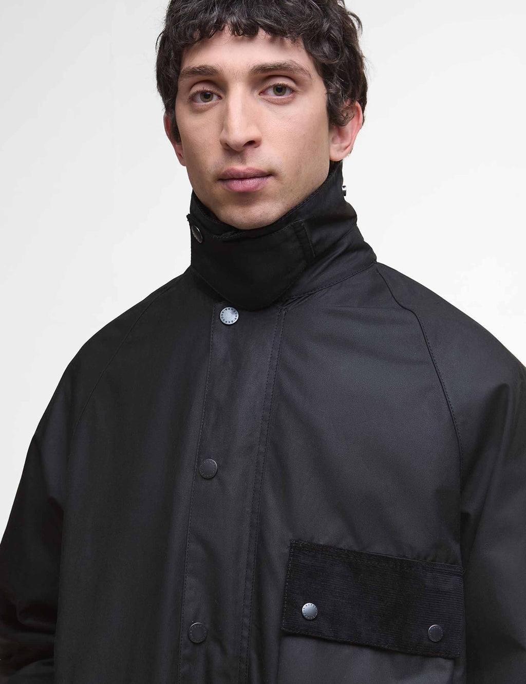 Solway Modified Wax Jacket - Black