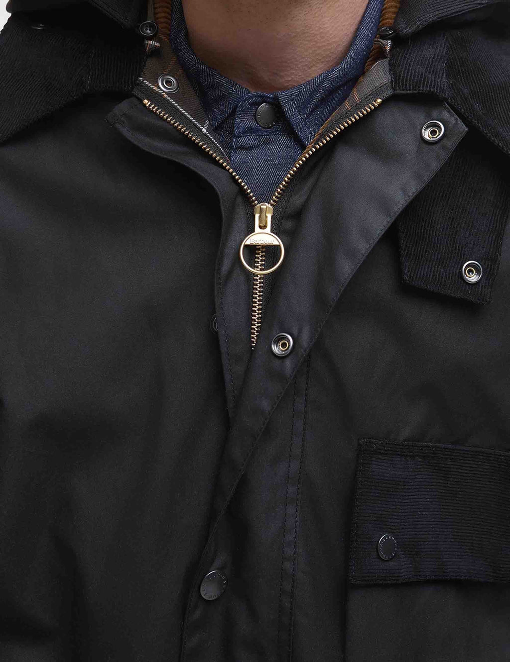 Solway Modified Wax Jacket - Black