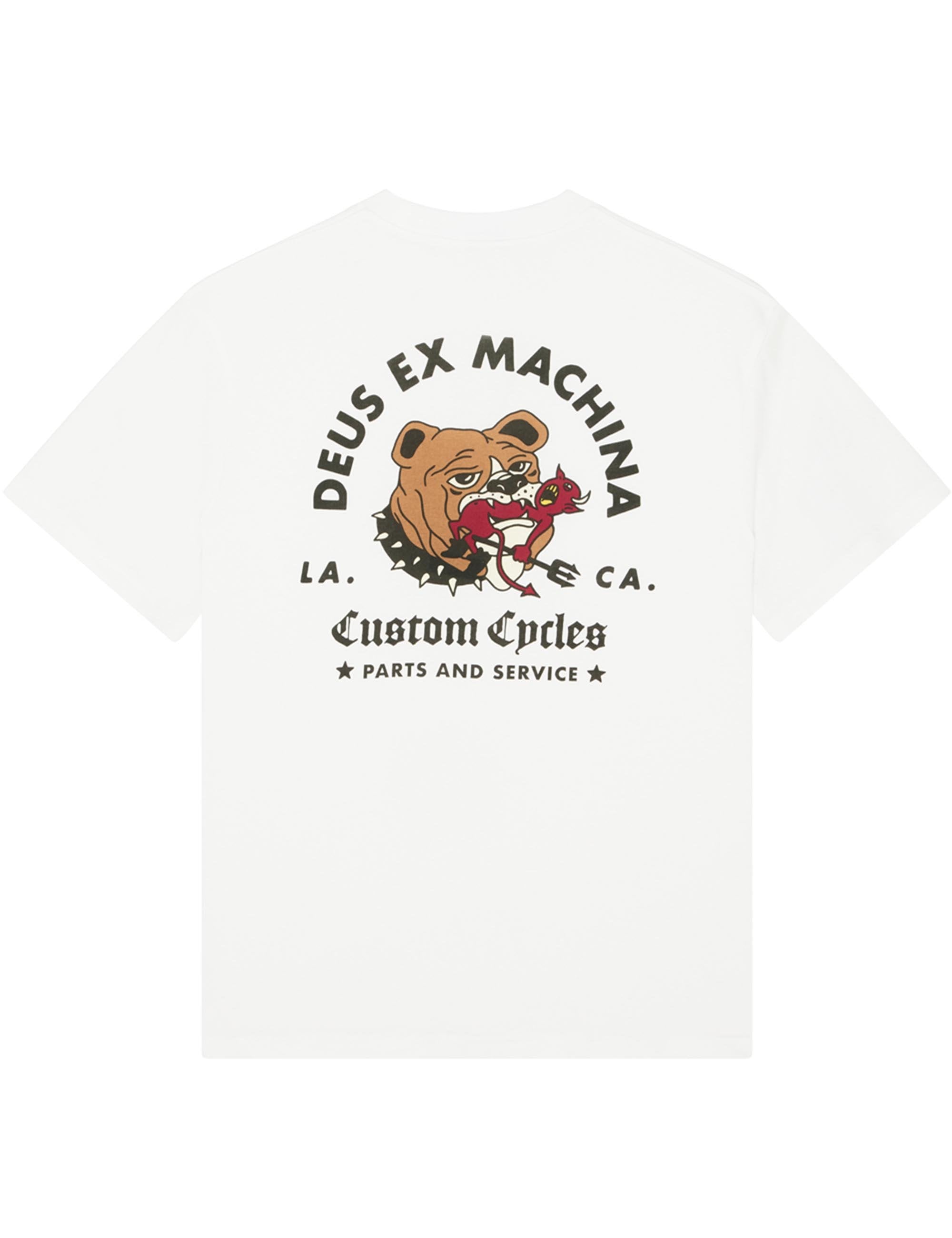 Deus Ex Machina Sourmug T-Shirt - Dirty White