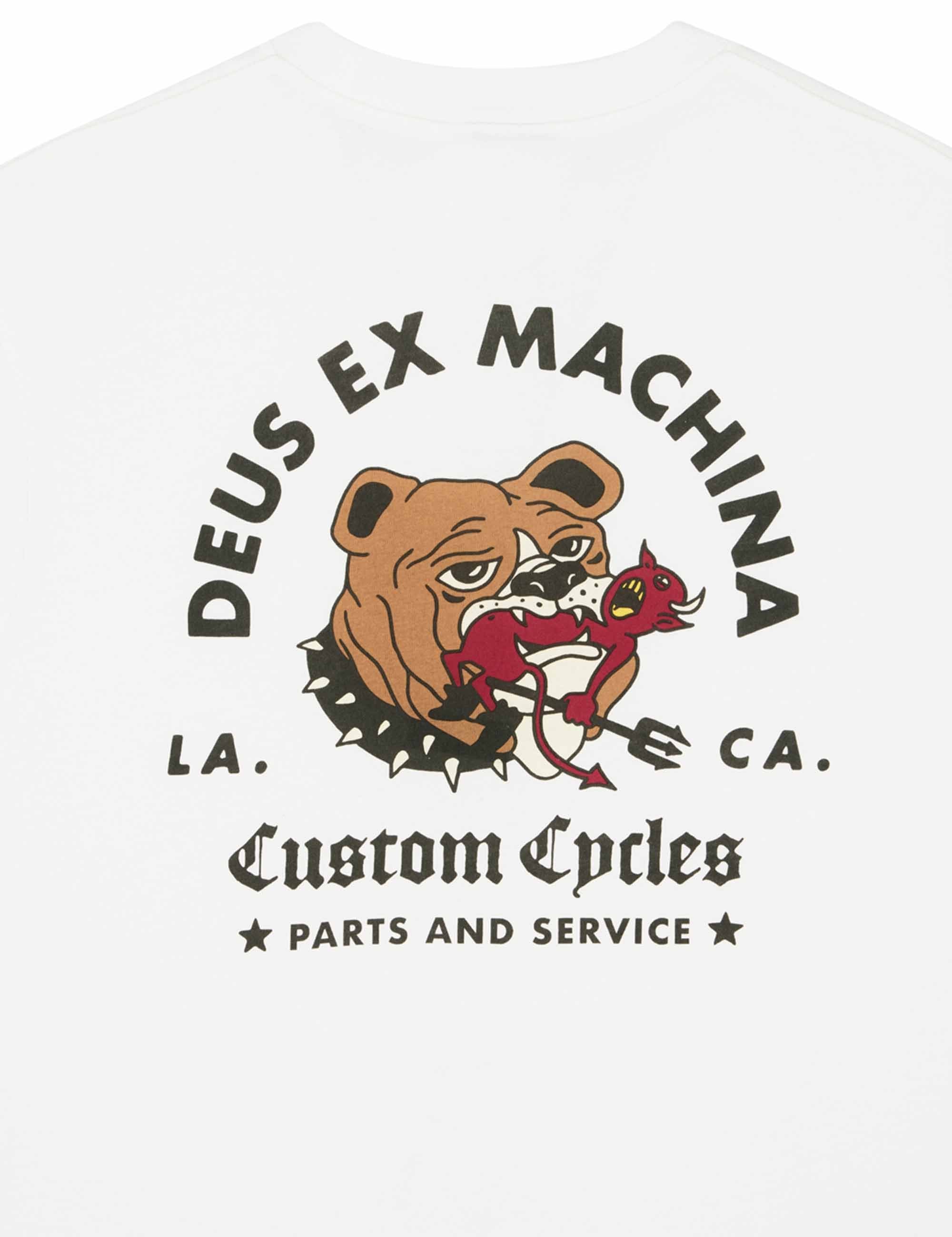 Deus Ex Machina Sourmug T-Shirt - Dirty White