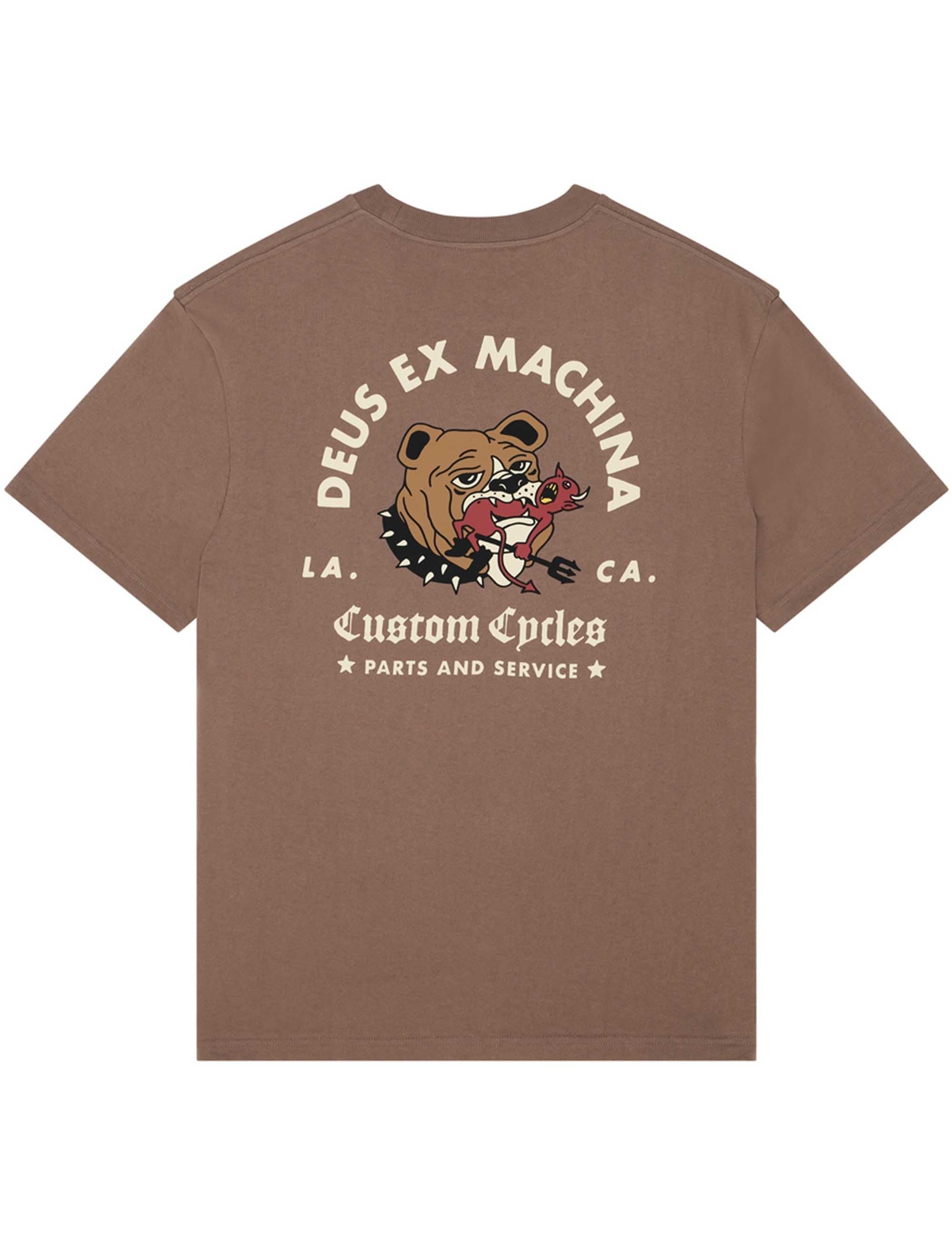 Deus Ex Machina Sourmug T-Shirt - Potting Brown