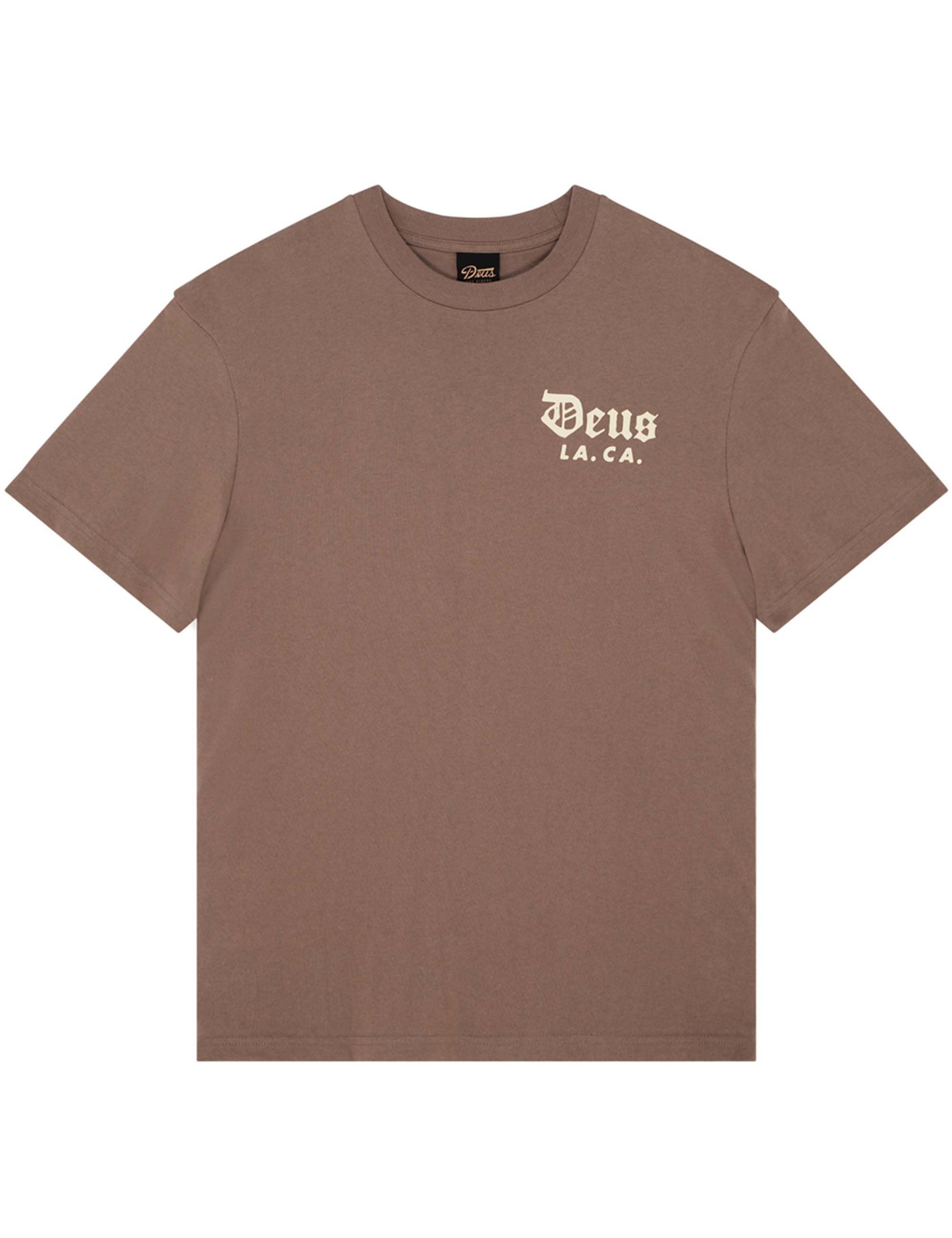 Deus Ex Machina Sourmug T-Shirt - Potting Brown