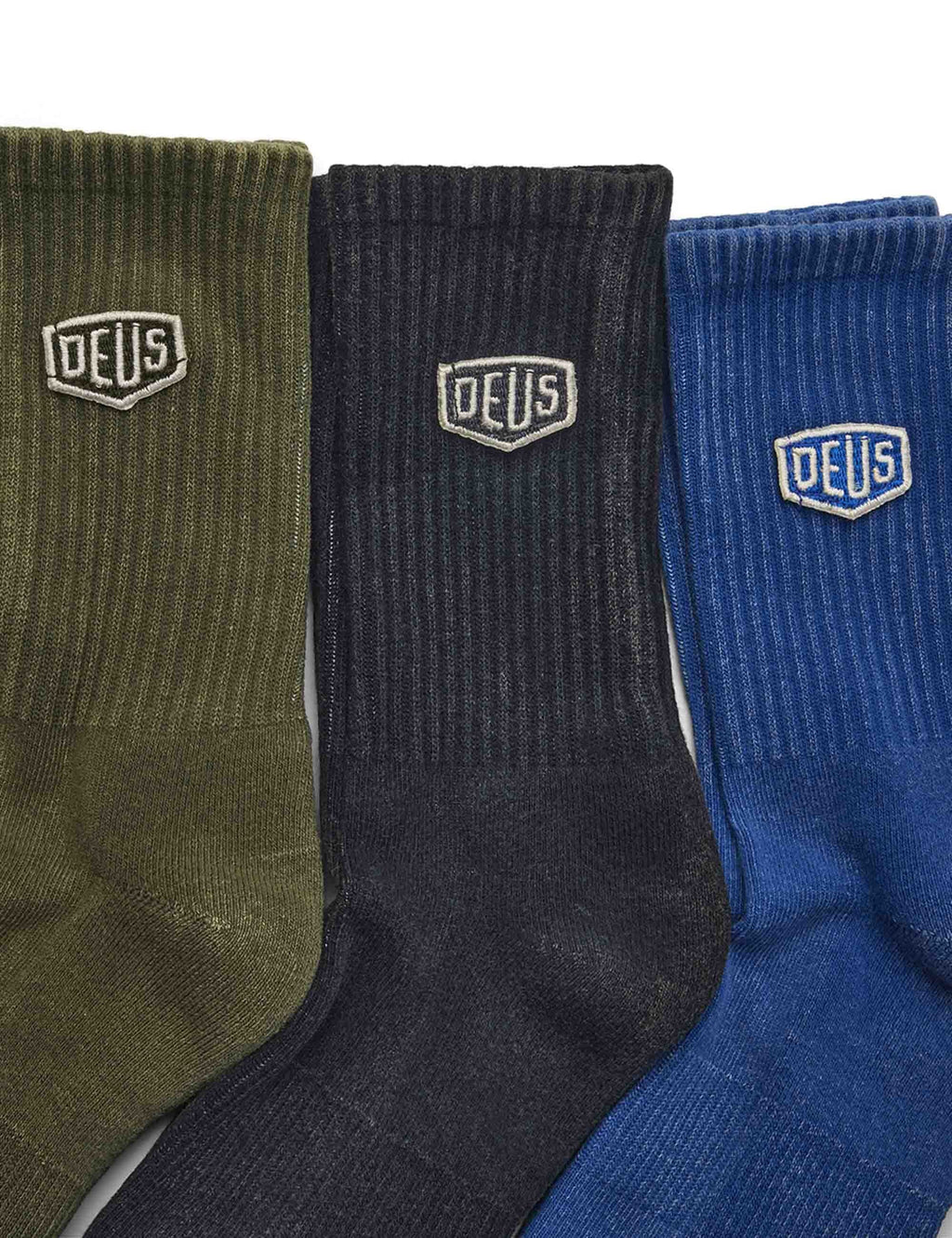 Shield Garment Dyed Sock (3 Pack) - Multi