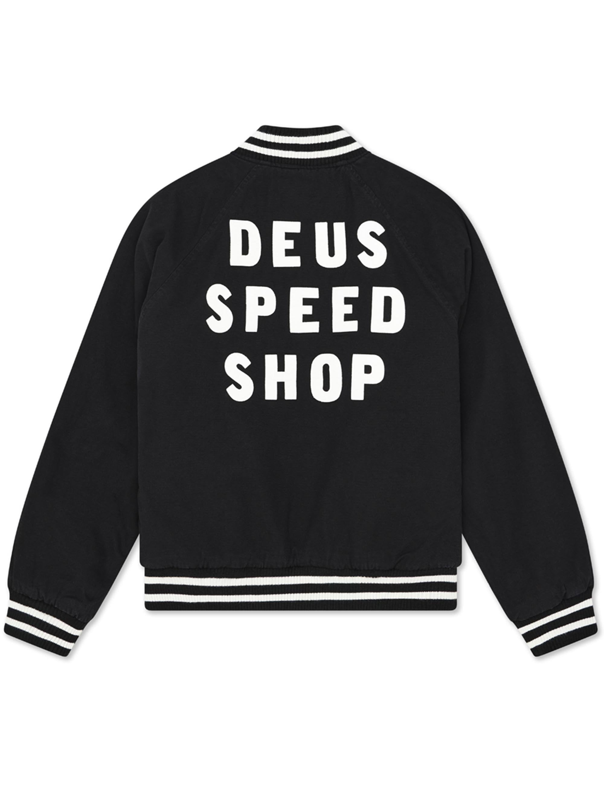 Deus Ex Machina Stadium Coach Jacket - Black
