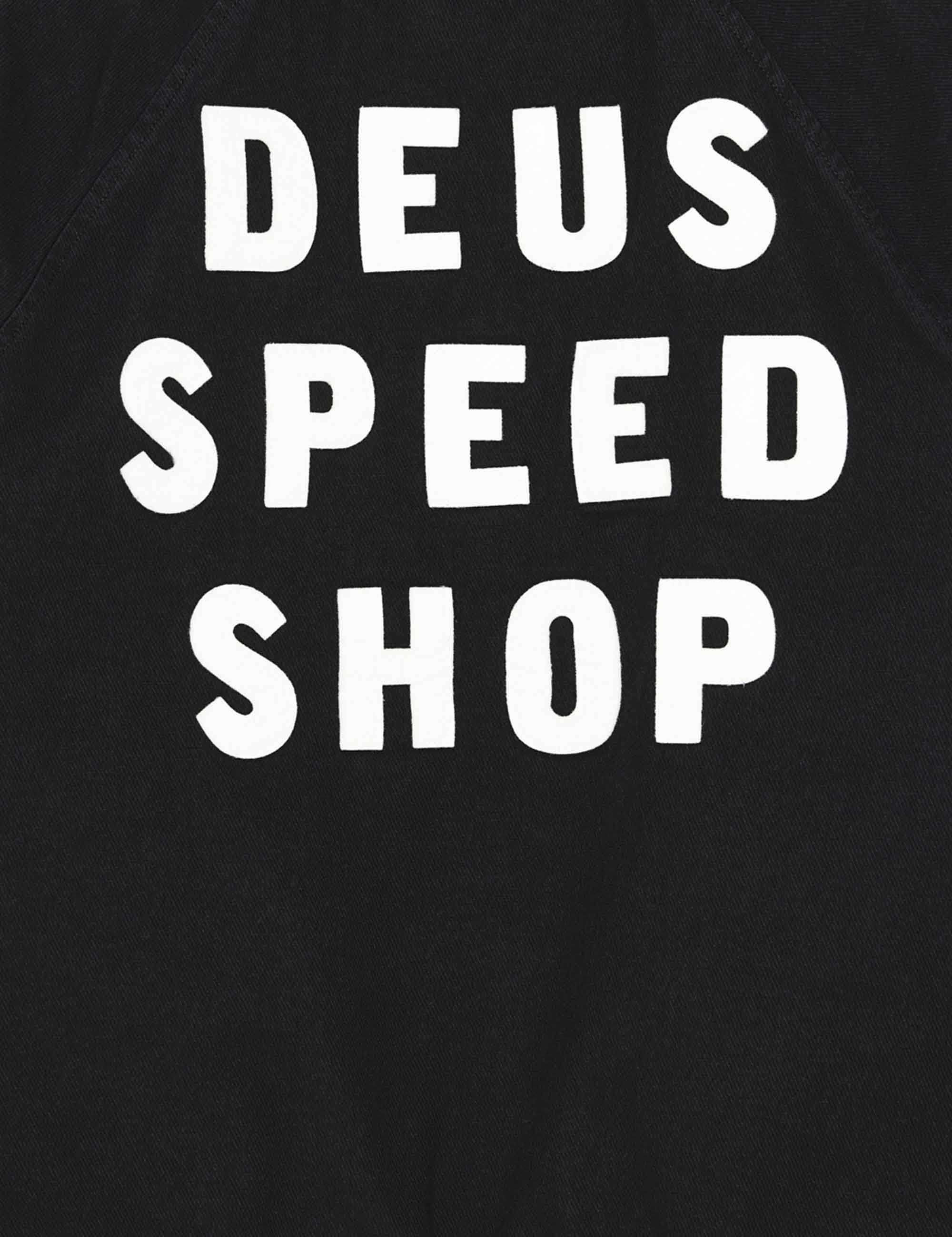 Deus Ex Machina Stadium Coach Jacket - Black