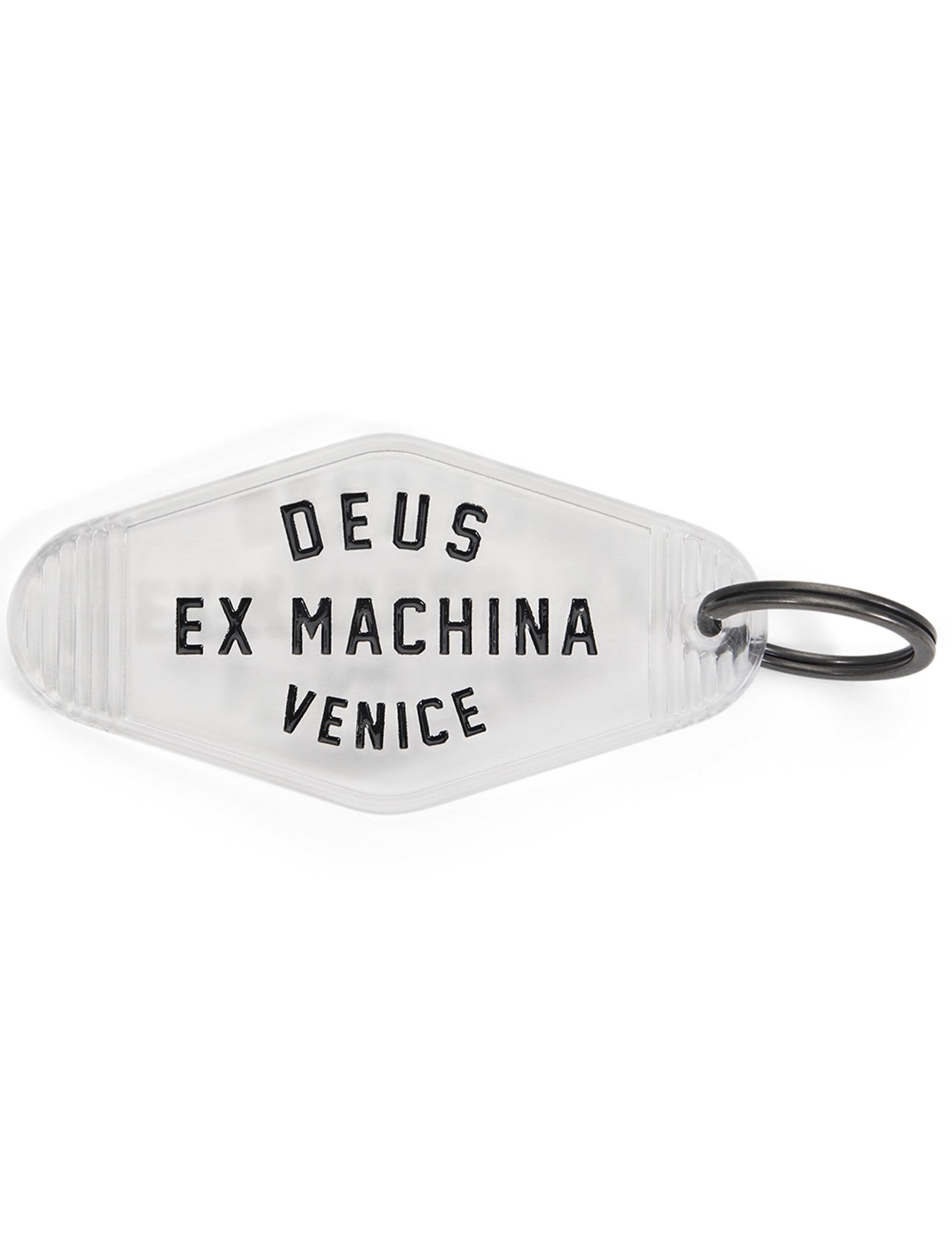 Deus Ex Machina Venice Address Hoel Key Tag - Clear