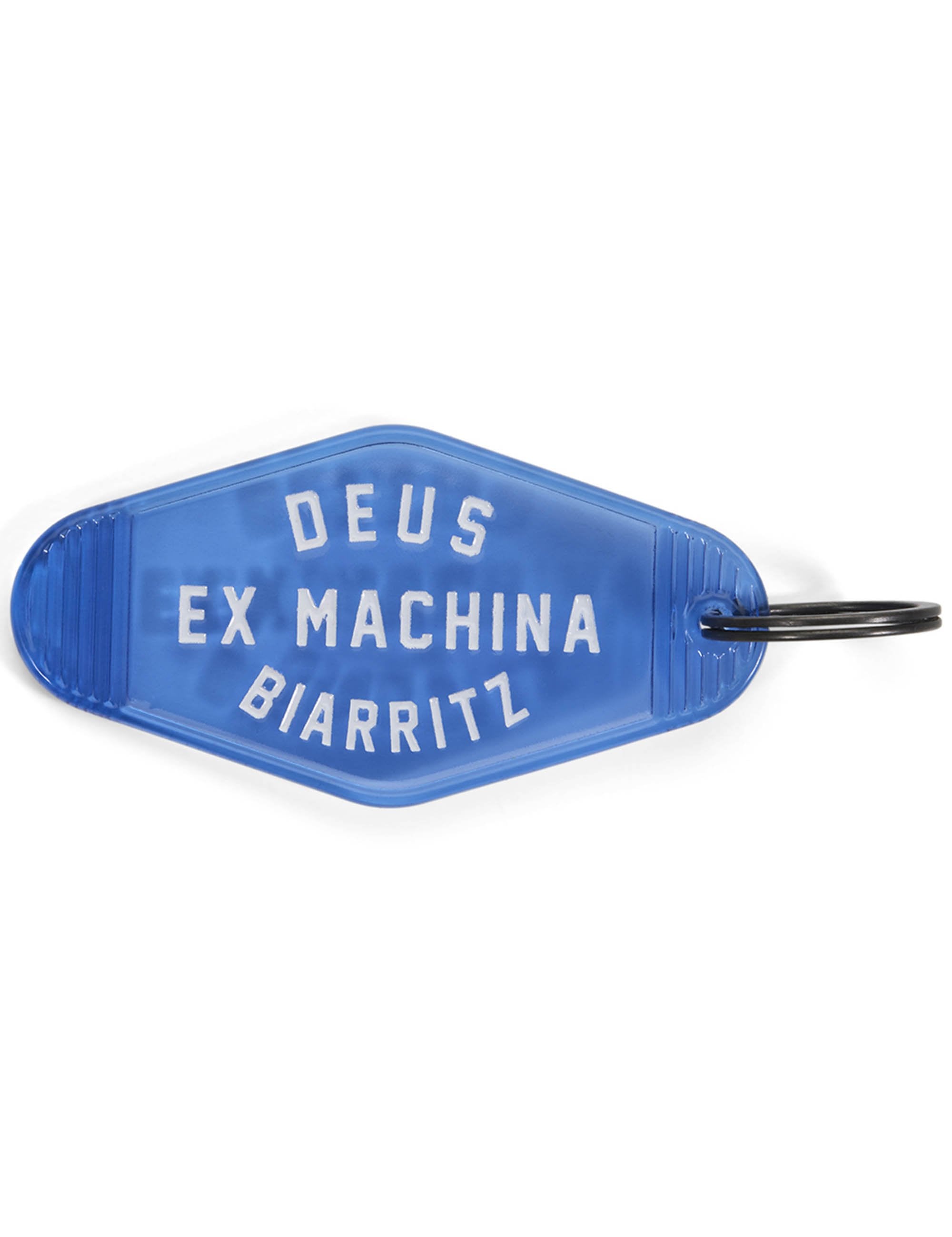 Deus Ex Machina Biarritz Address Hoel Key Tag - Classic Blue