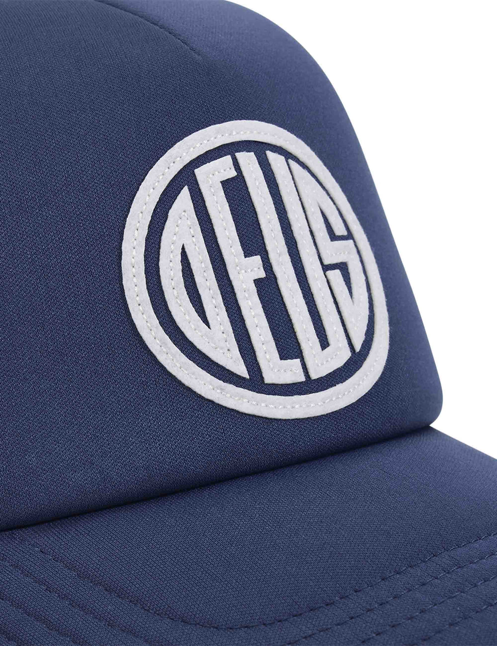 Pill Trucker Hat - Mechanic Blue