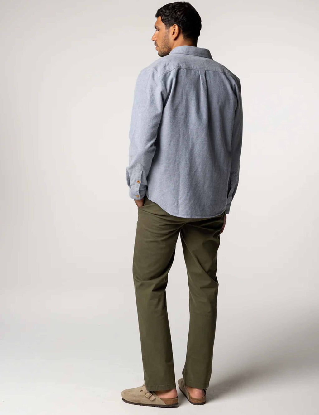 Gylly Shirt - Indigo Dobby