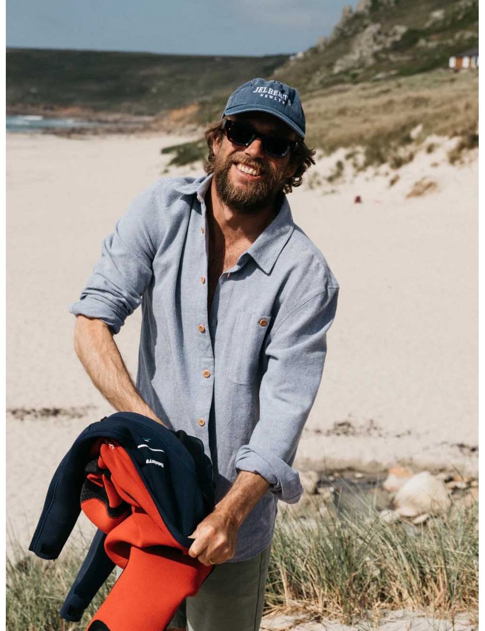 Gylly Shirt - Indigo Dobby