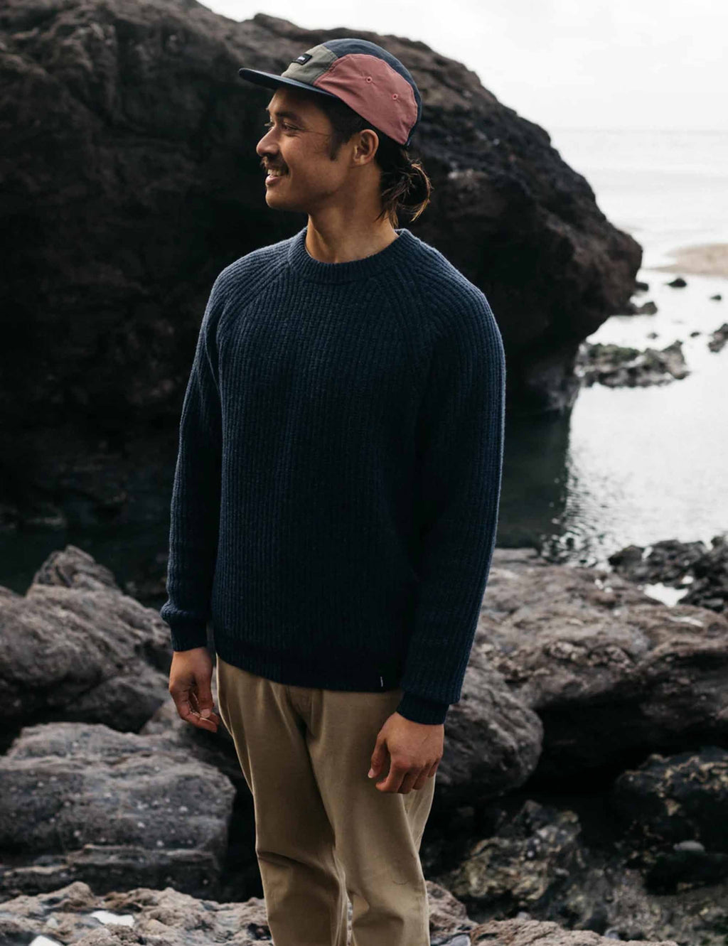Mora Wool Jumper - Navy