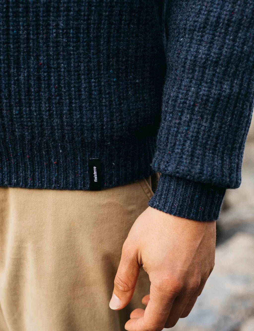 Mora Wool Jumper - Navy