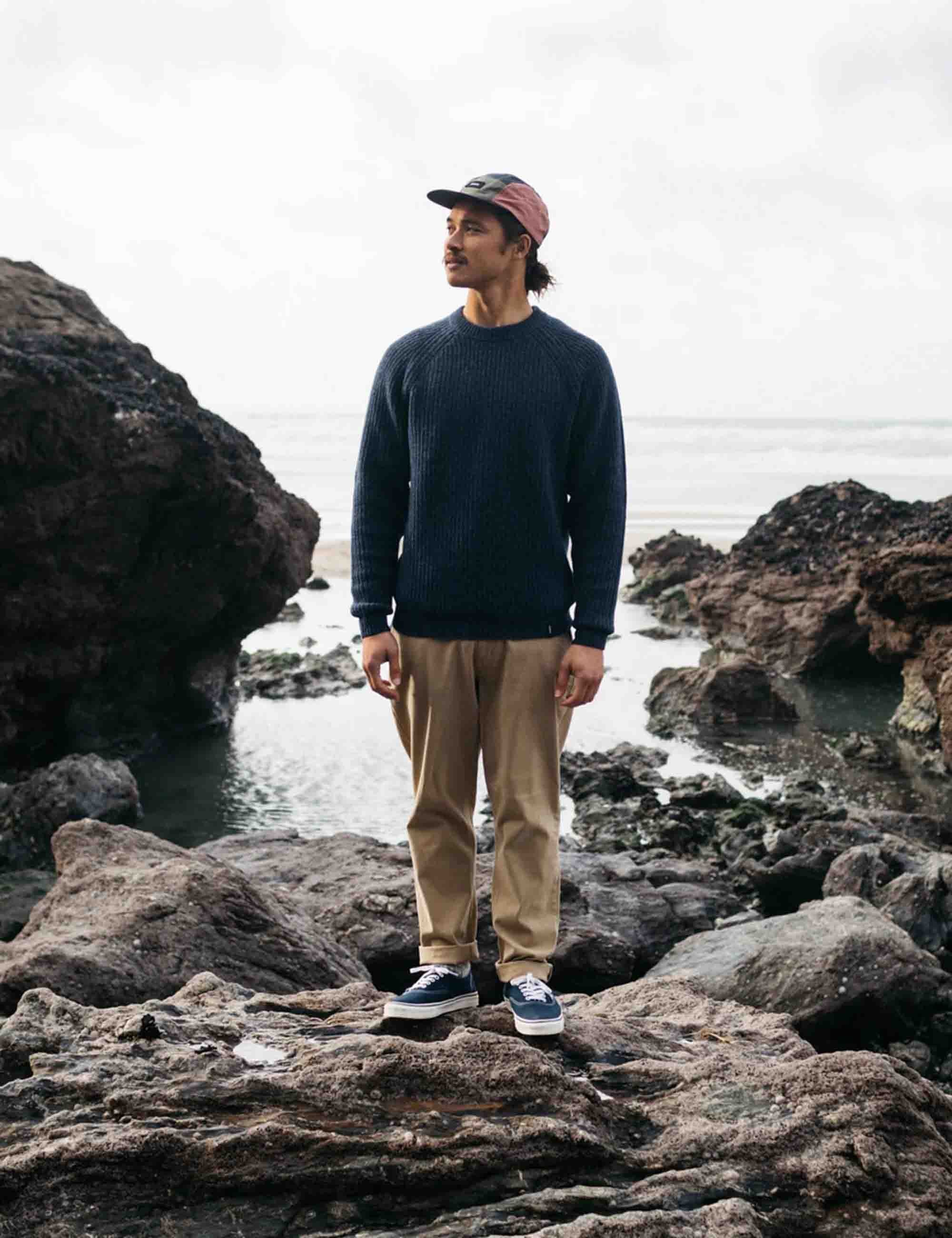 Mora Wool Jumper - Navy