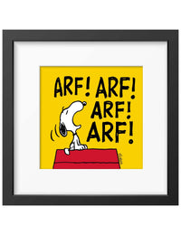 Snoopy Framed Art Print - Arf