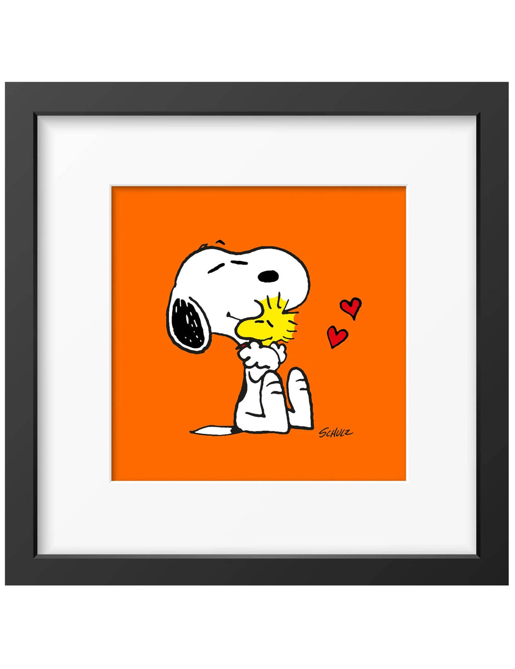 Snoopy Framed Art Print - Hug