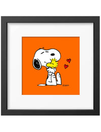 Snoopy Framed Art Print - Hug