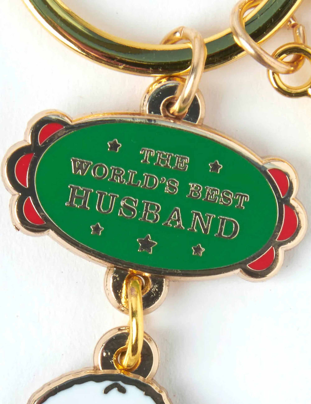 Snoopy World's Best Keychain - Husband
