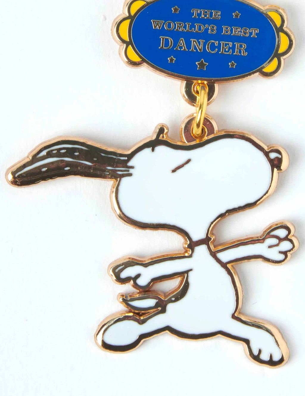 Snoopy World's Best Keychain - Dancer