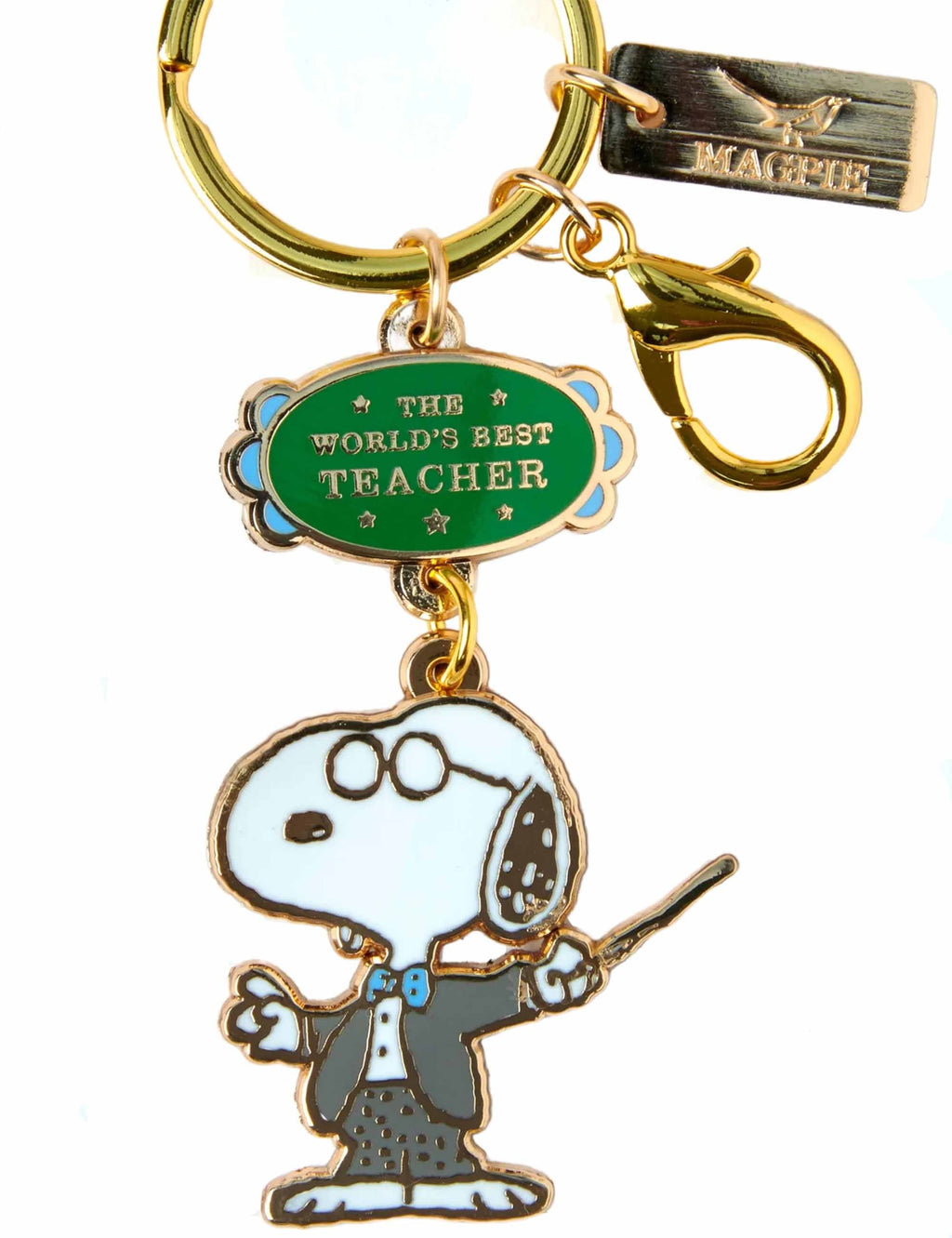 Snoopy World's Best Keychain - Teacher