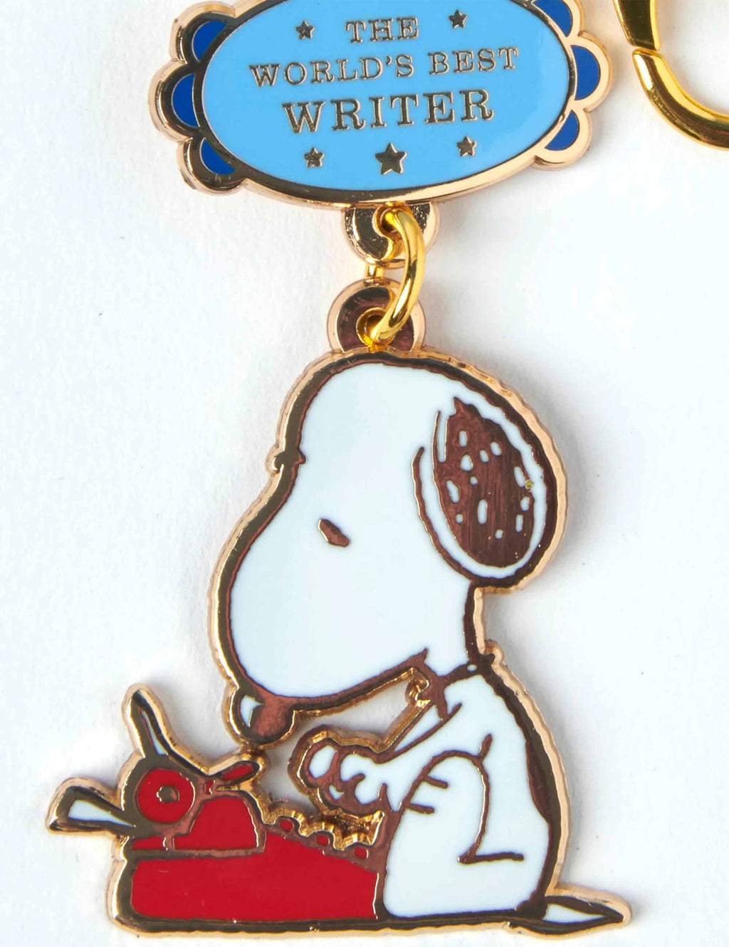 Snoopy World's Best Keychain - Writer
