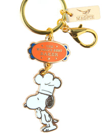 Snoopy World's Best Keychain - Baker