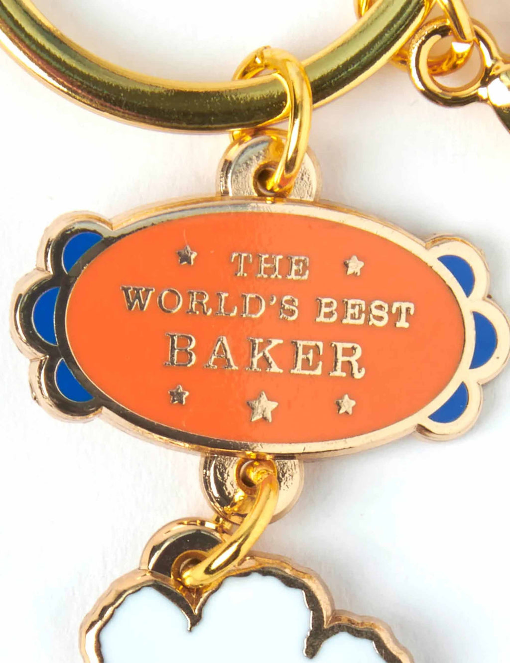 Snoopy World's Best Keychain - Baker