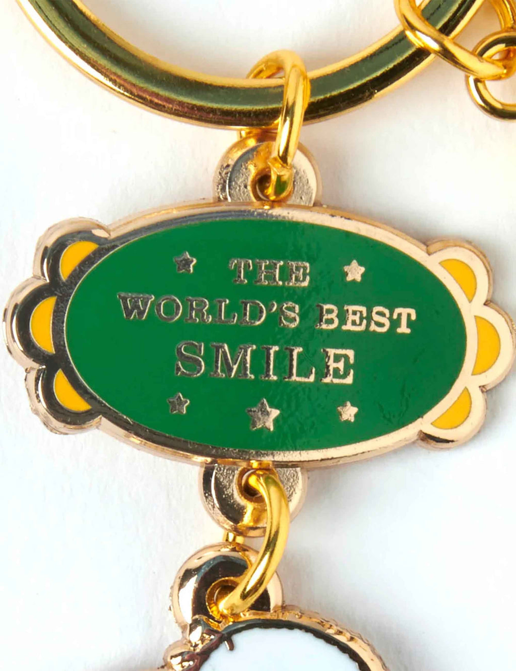 Snoopy World's Best Keychain - Smile