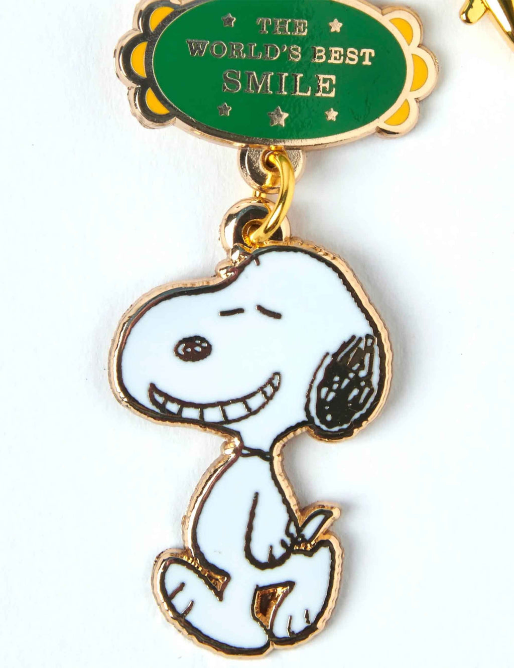 Snoopy World's Best Keychain - Smile