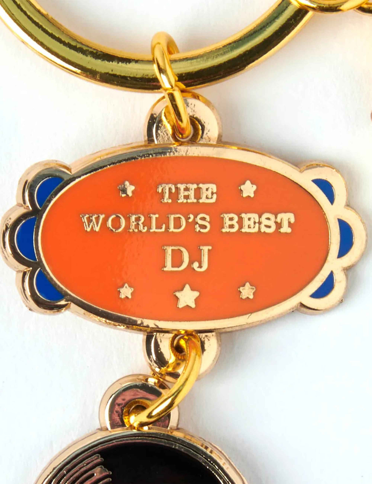 Peanuts Snoopy World's Best Keychain - DJ