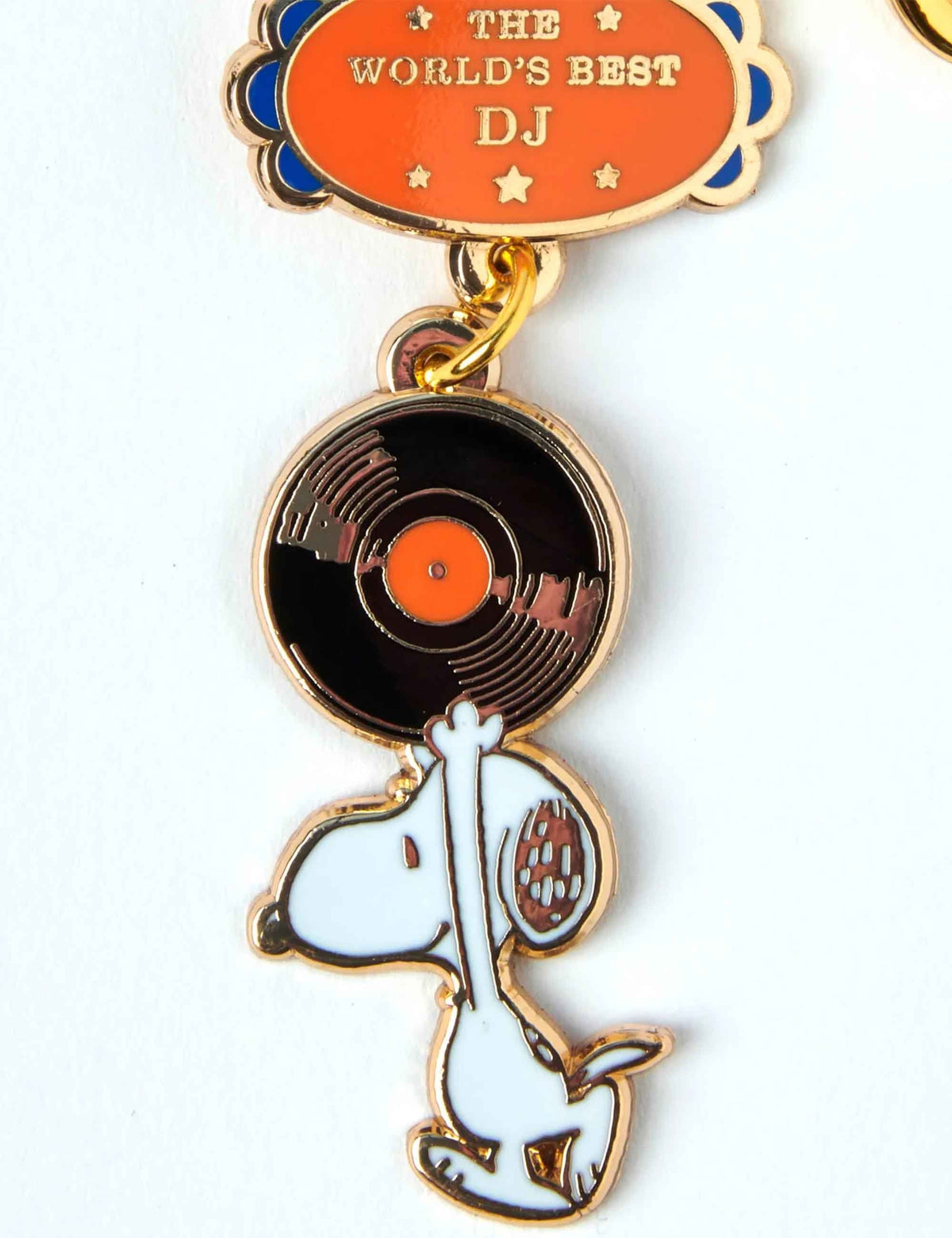 Peanuts Snoopy World's Best Keychain - DJ