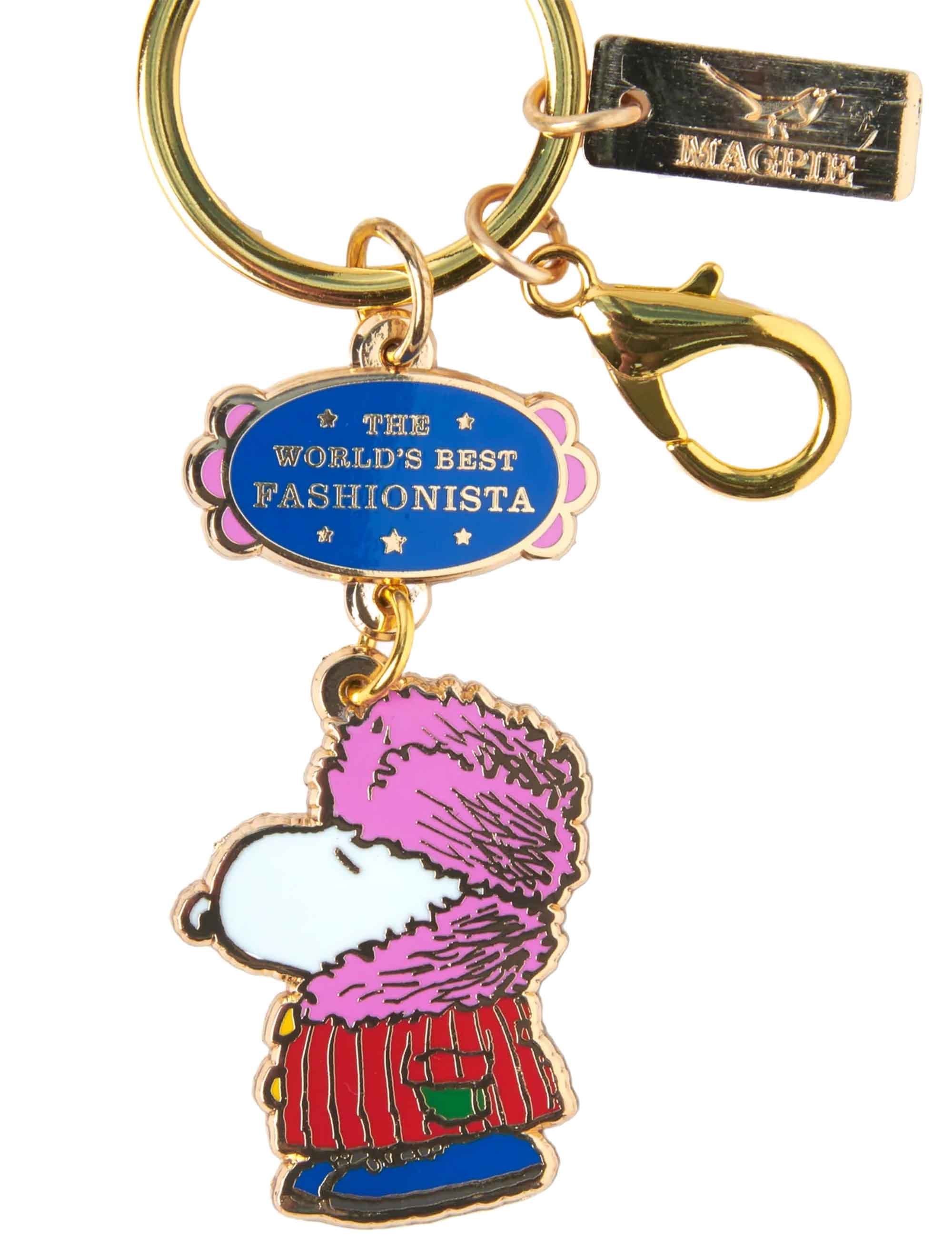 Peanuts Snoopy World's Best Keychain - Fashionista