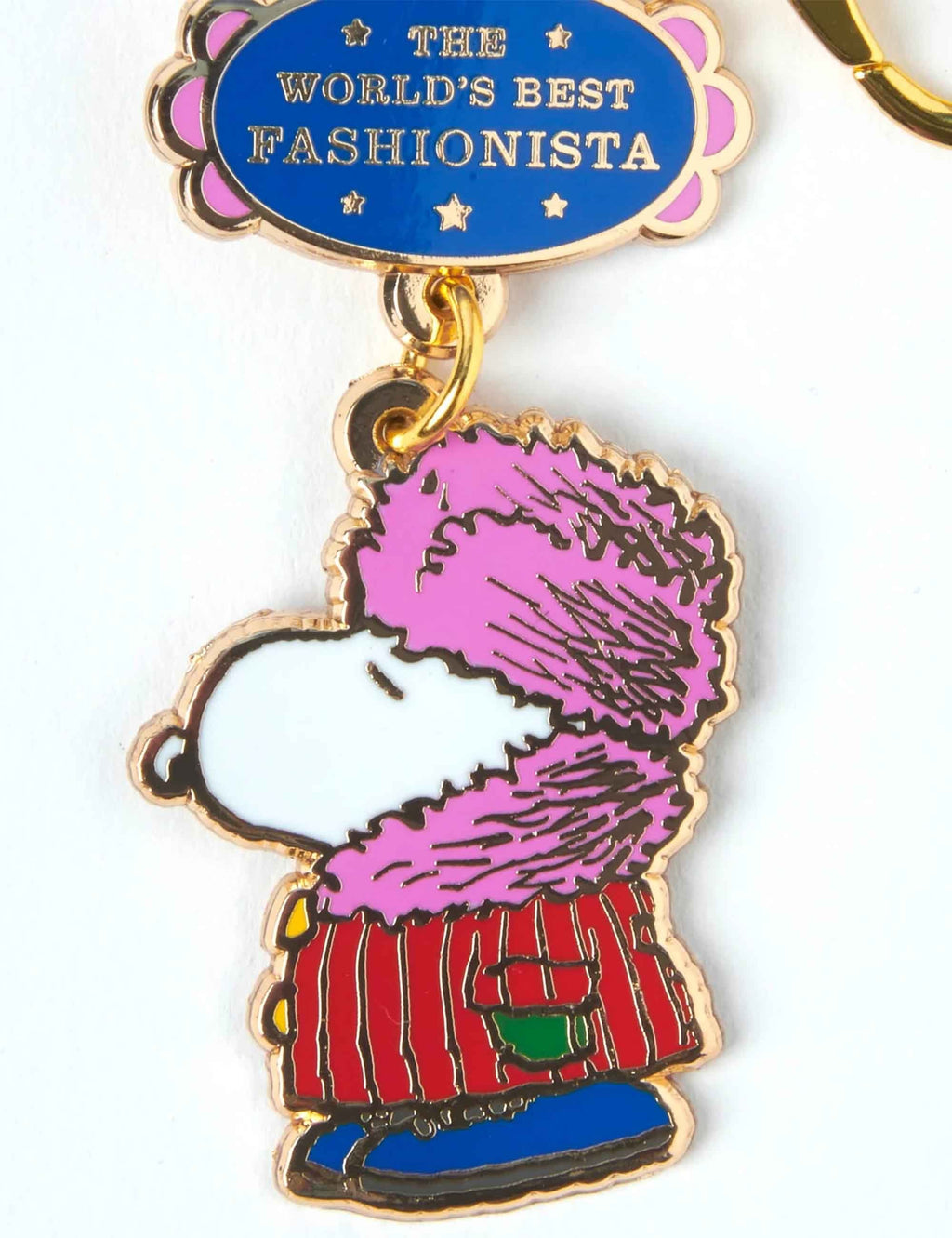 Snoopy World's Best Keychain - Fashionista