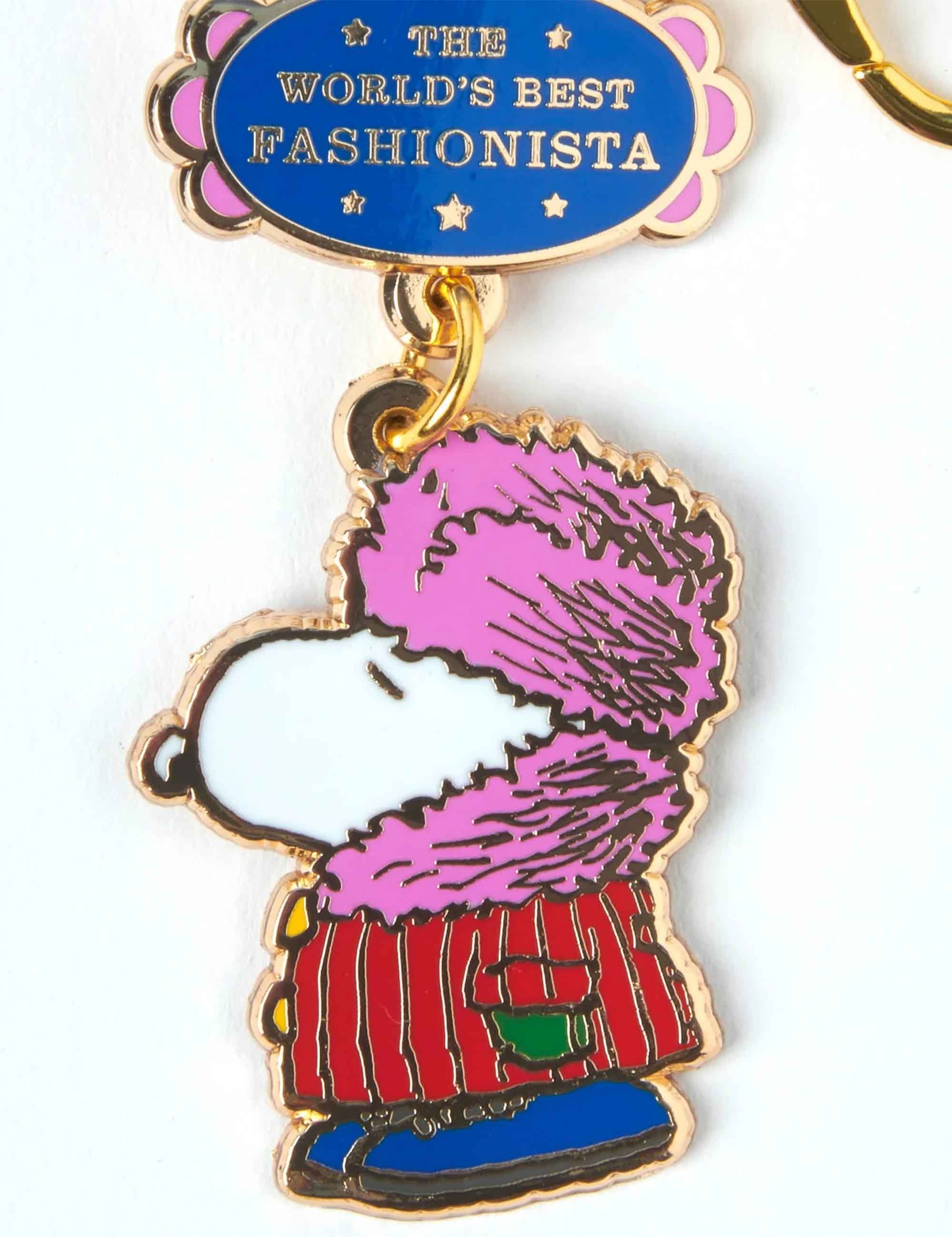 Peanuts Snoopy World's Best Keychain - Fashionista
