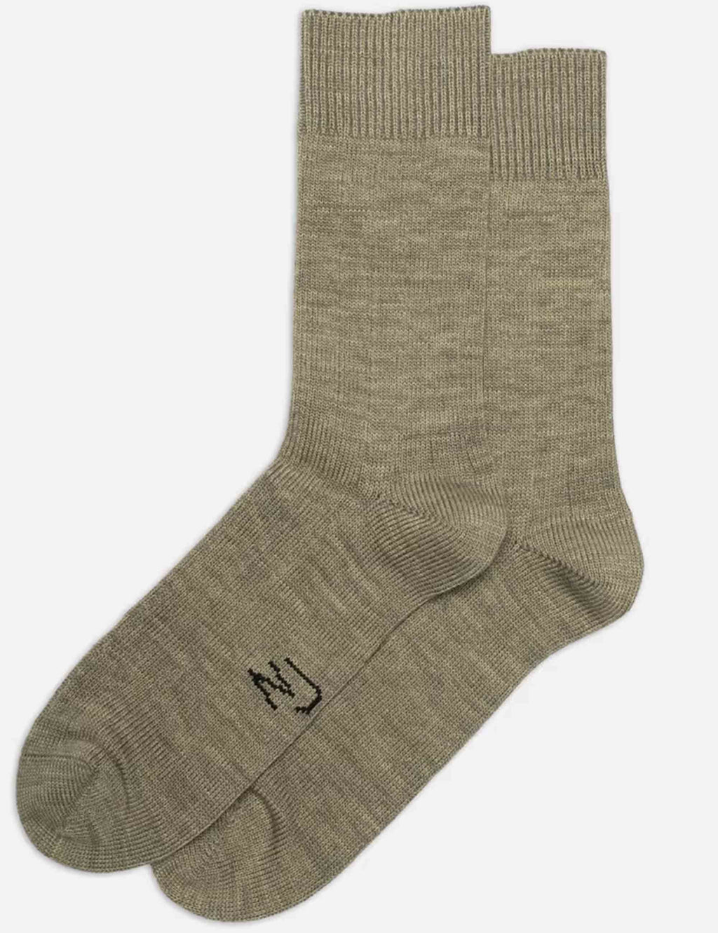 Broad Rib Socks - Desert