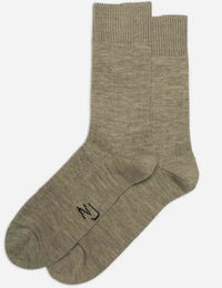 Broad Rib Socks - Desert