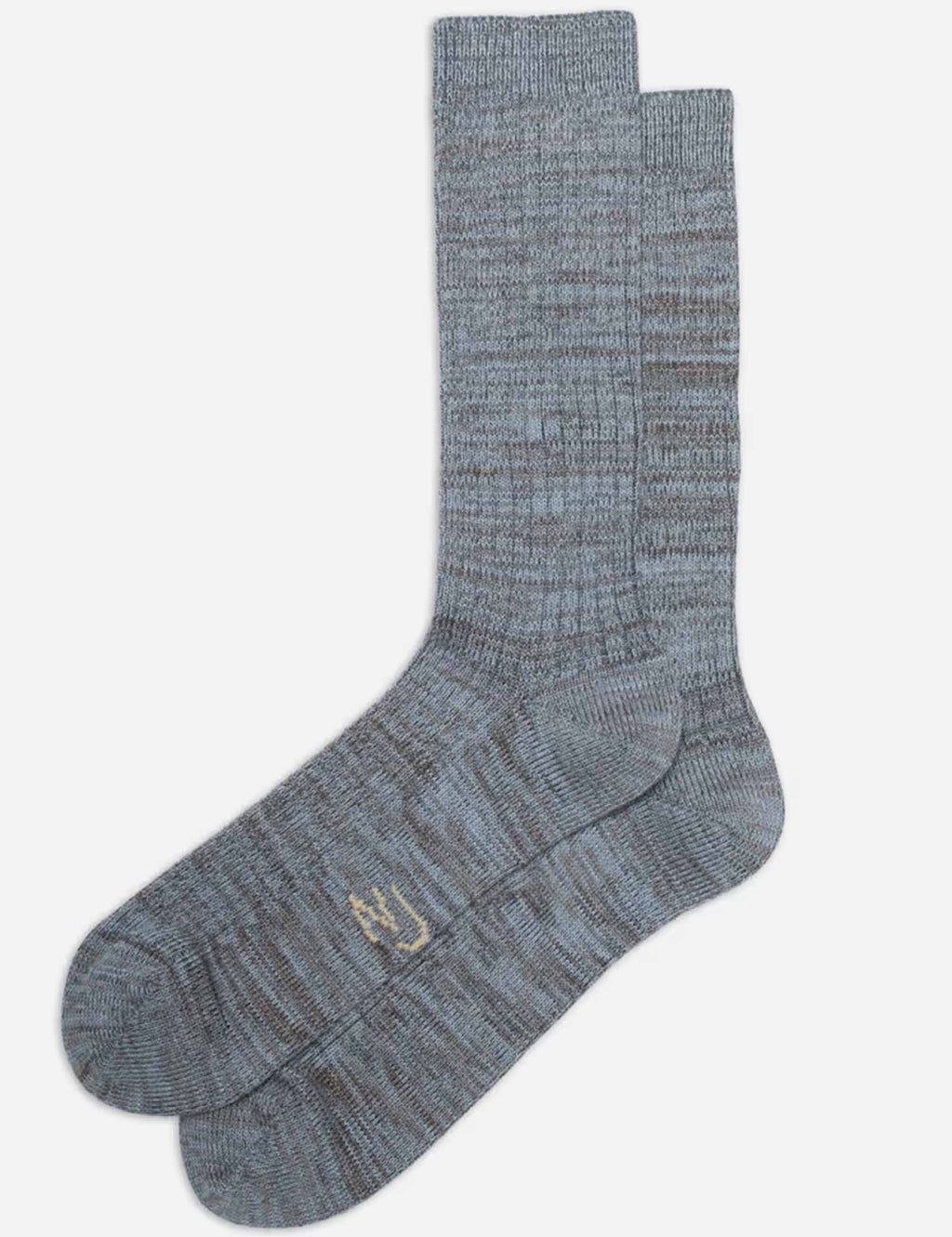 Rasmusson Multi Yarn Socks - Blue Melange