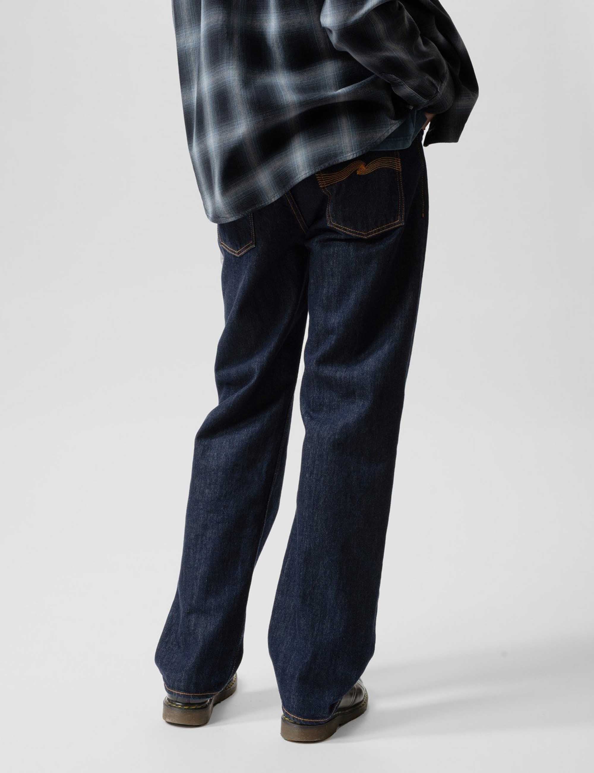 Nudie Jeans Tuff Tony Jeans - Blue, One Wash