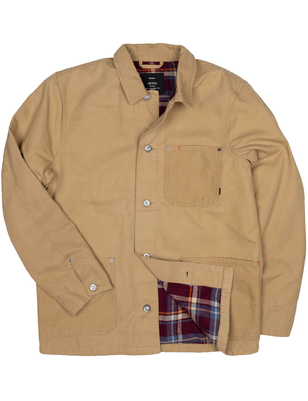 Basset Fleece Lined Jacket - Flint