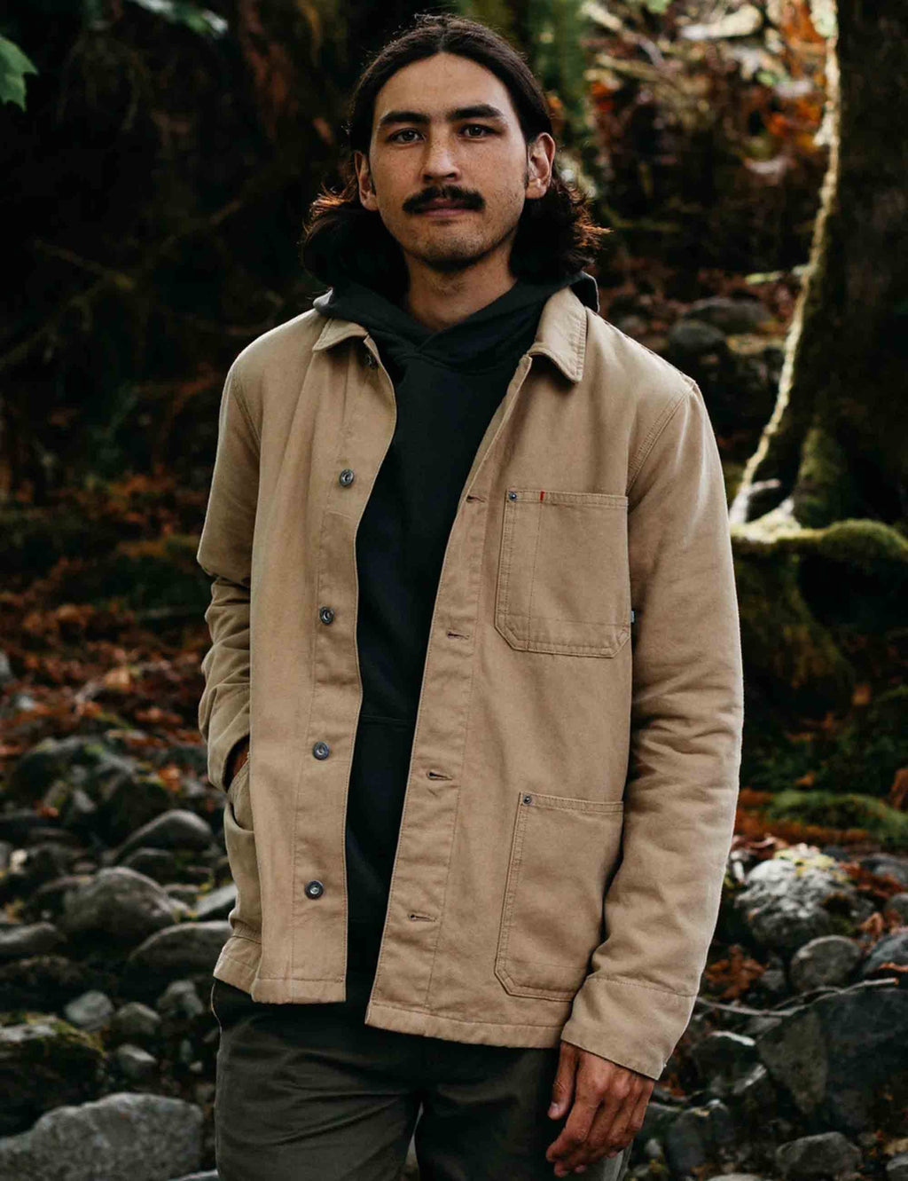 Basset Fleece Lined Jacket - Flint