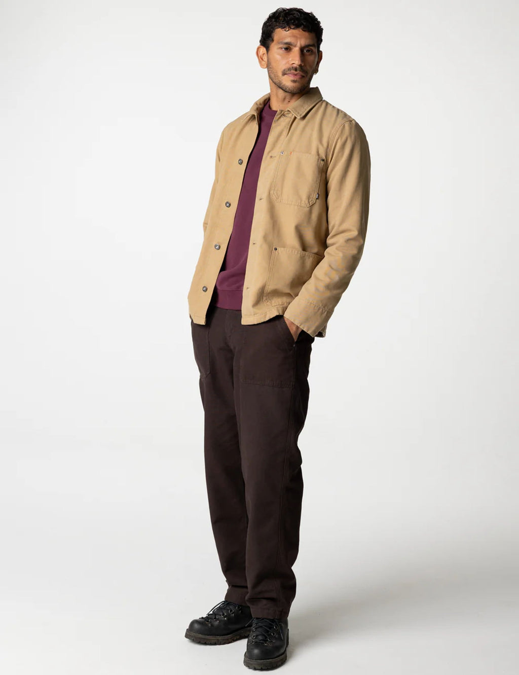 Basset Fleece Lined Jacket - Flint