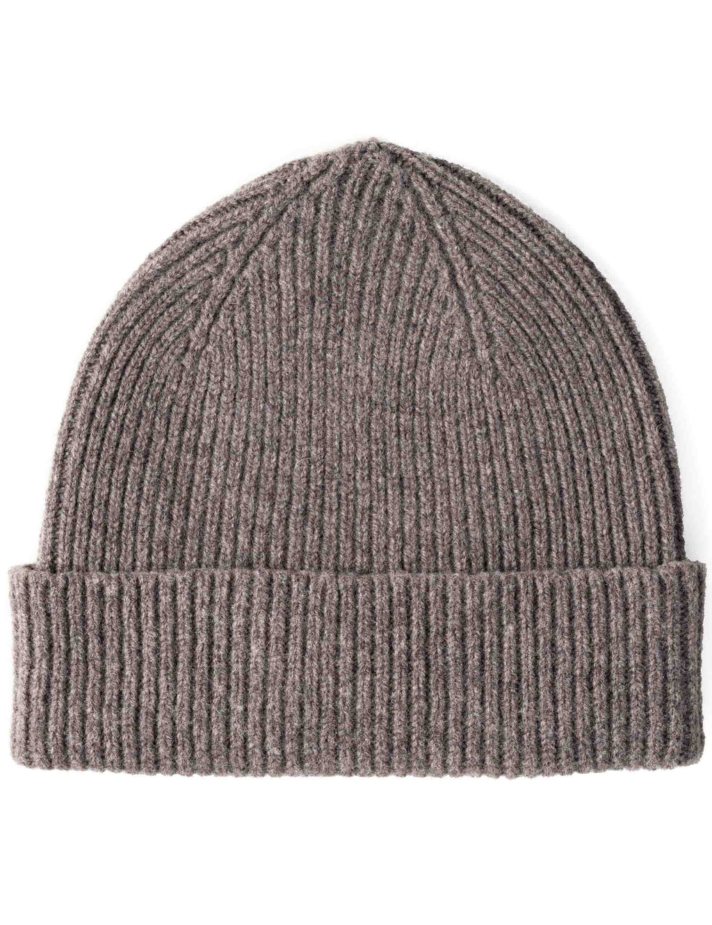 Clyde Lambswool Wool Beanie Hat - Birch
