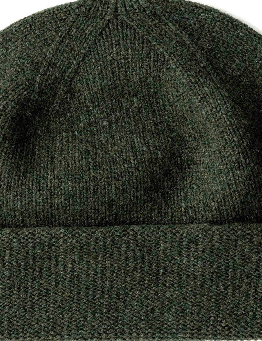 Lennox Lambswool Wool Beanie Hat - Rosemary