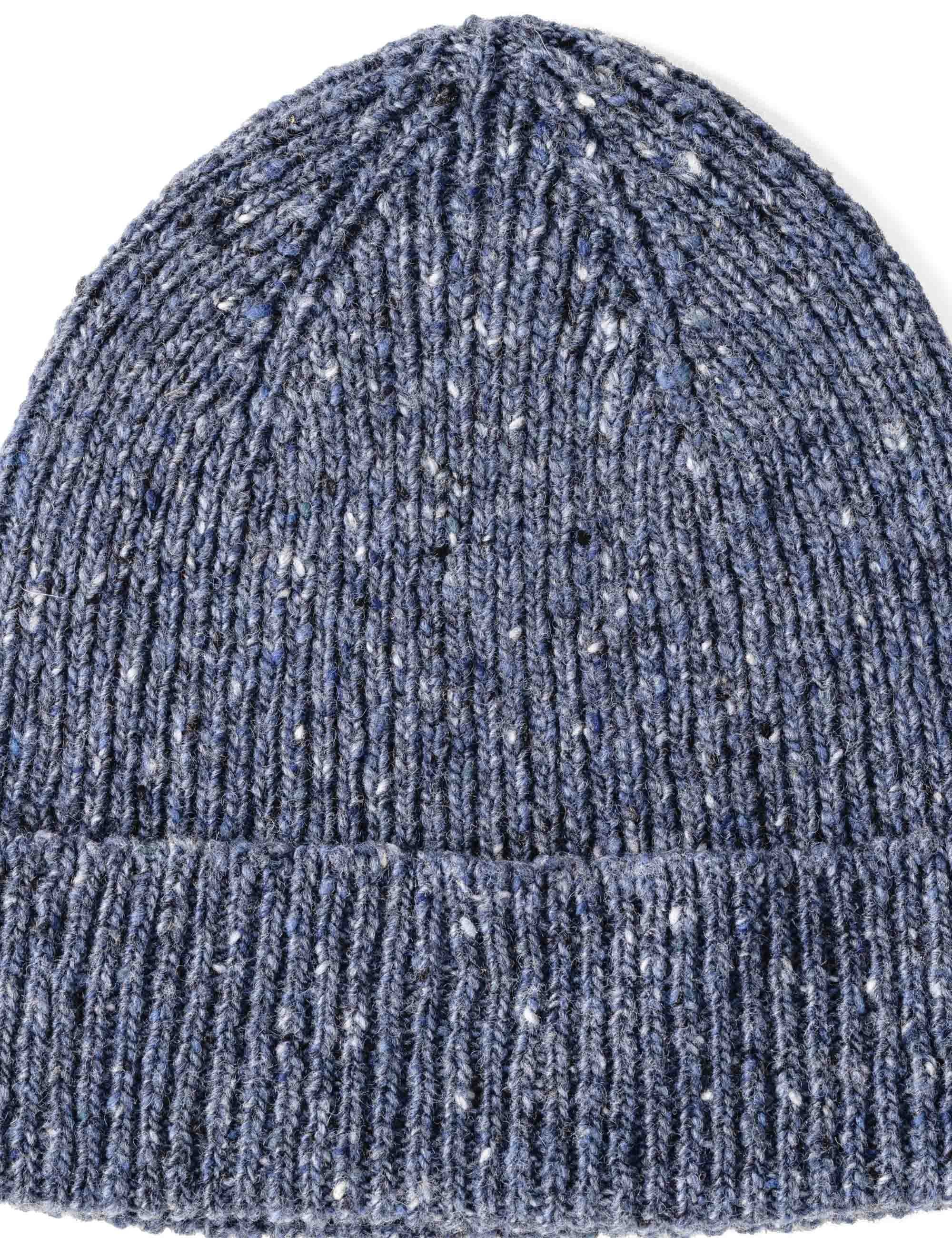 Robert Mackie Shin Donegal Wool Beanie Hat - Finn