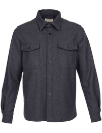 1943 CPO Wool Shirt - Grey Wool