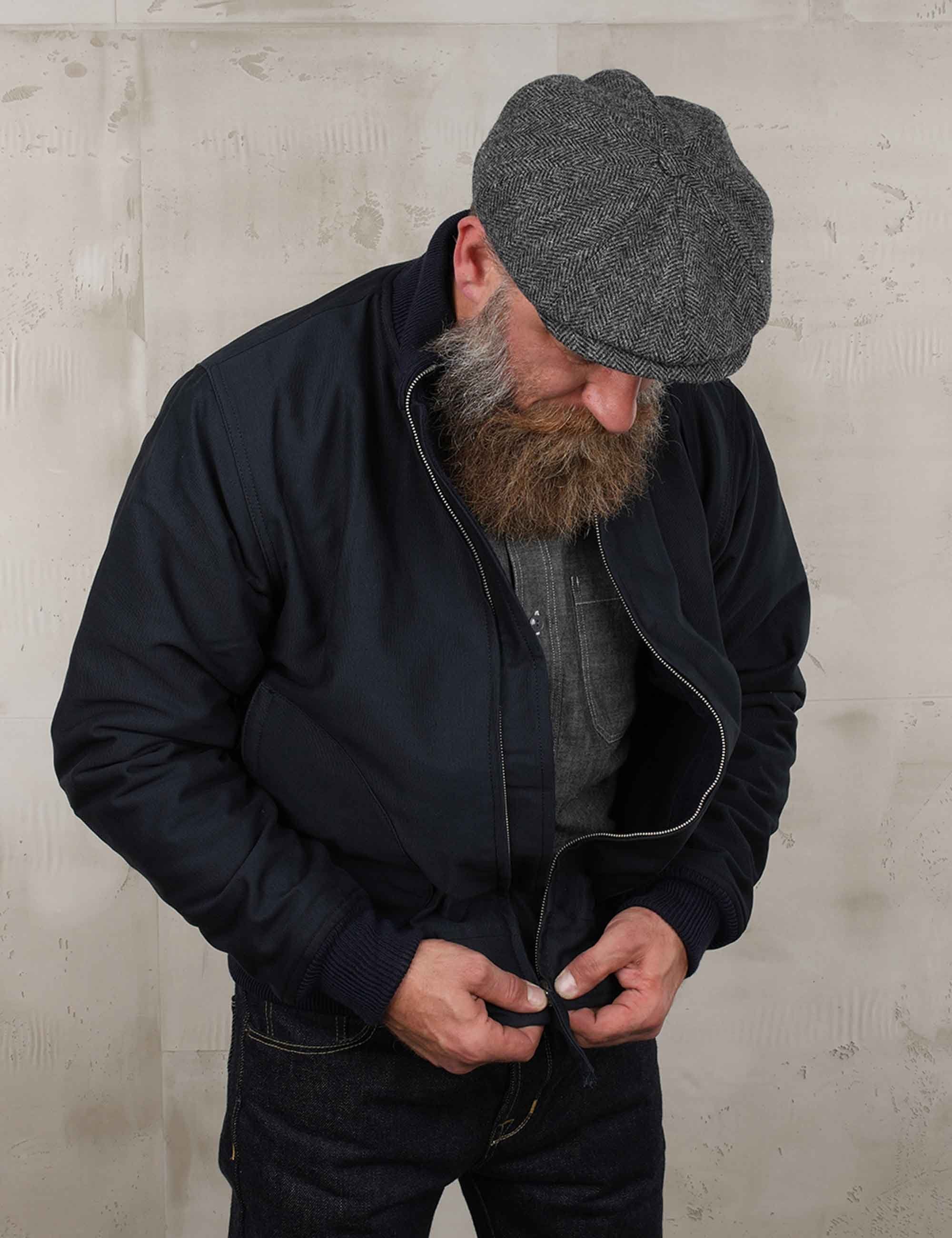 Pike Brothers - 1942 Deck Zip Jacket - Blue