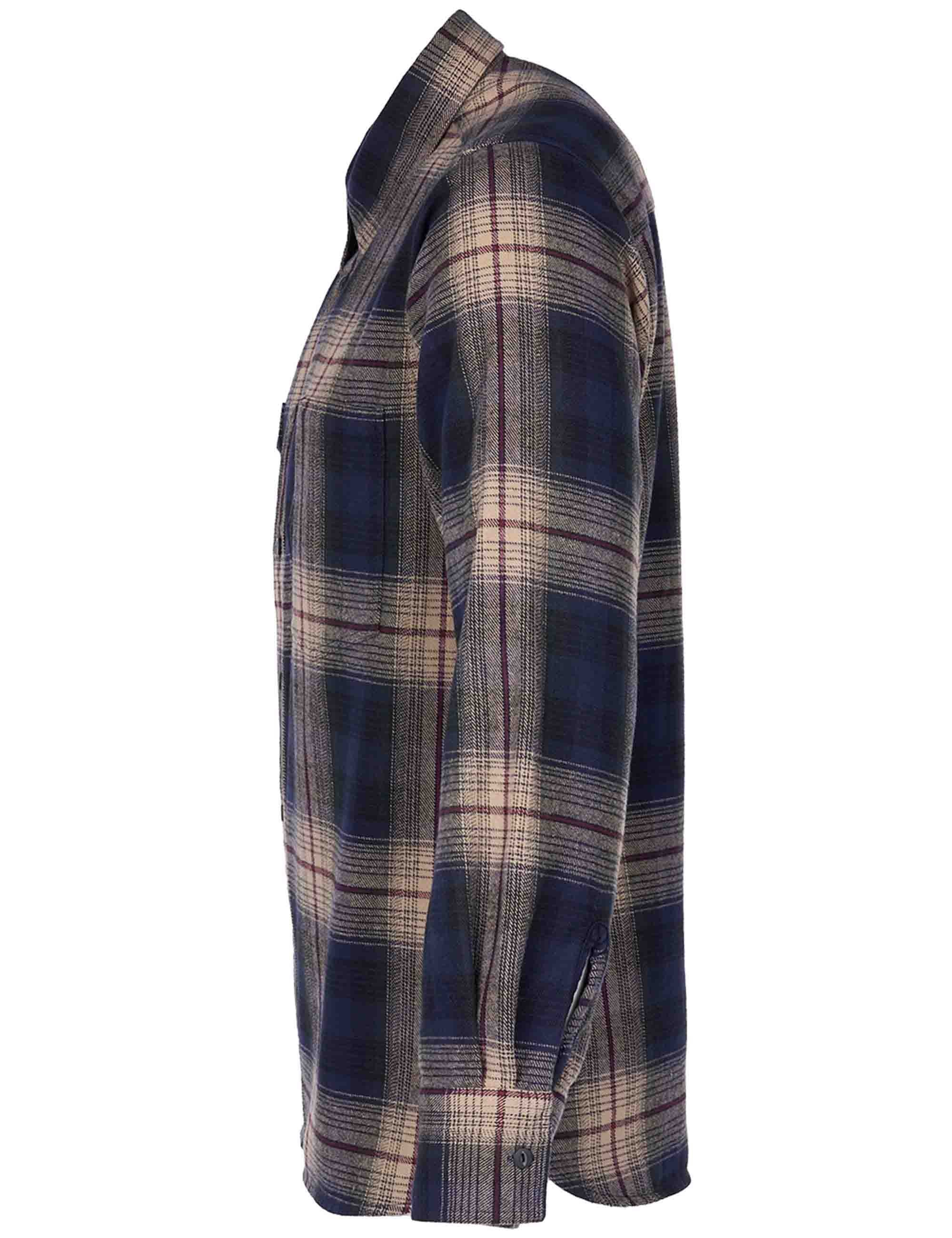 1937 Roamer Shirt - Blue/Beige