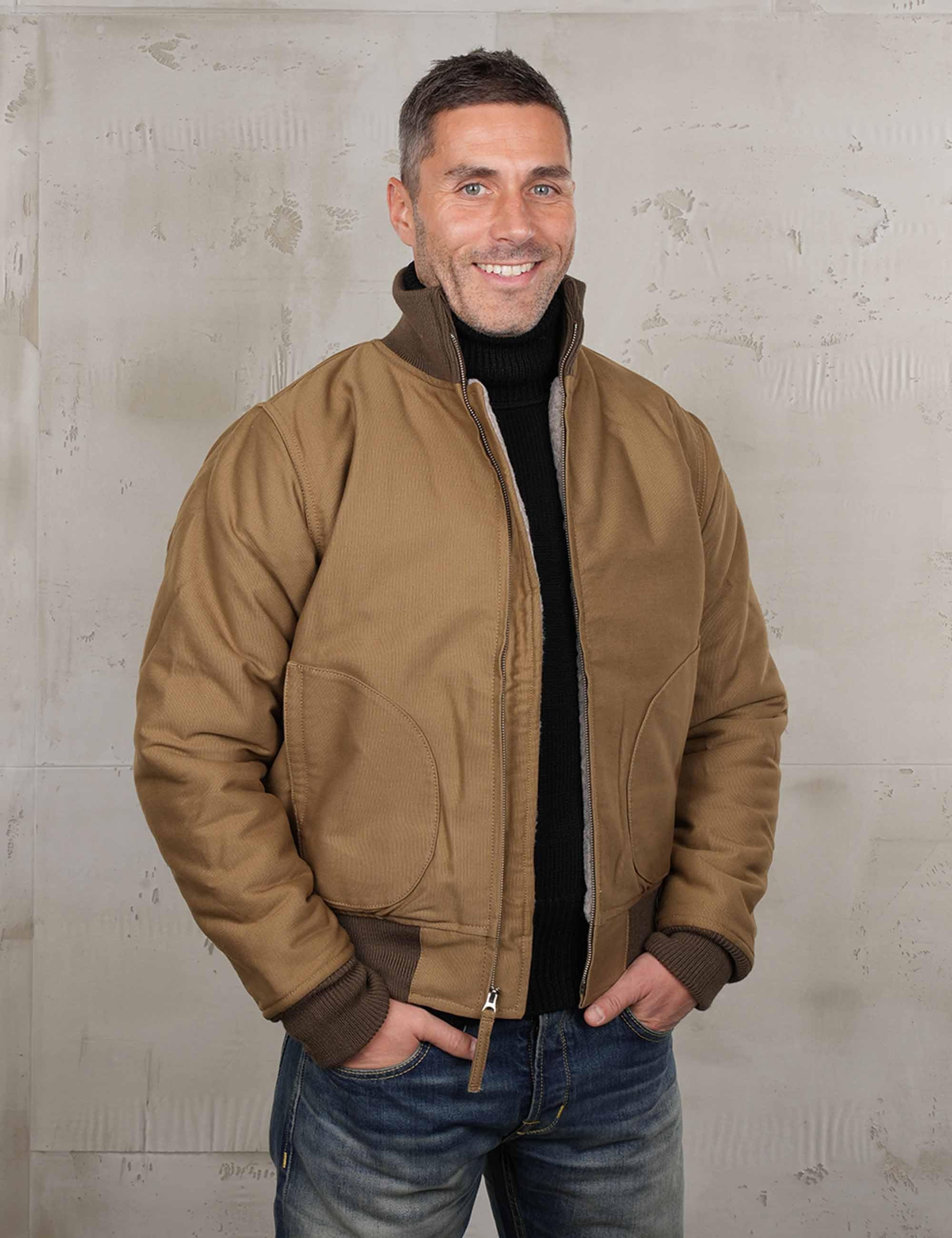 1944 NAF Flight Jacket - Pacific Beige