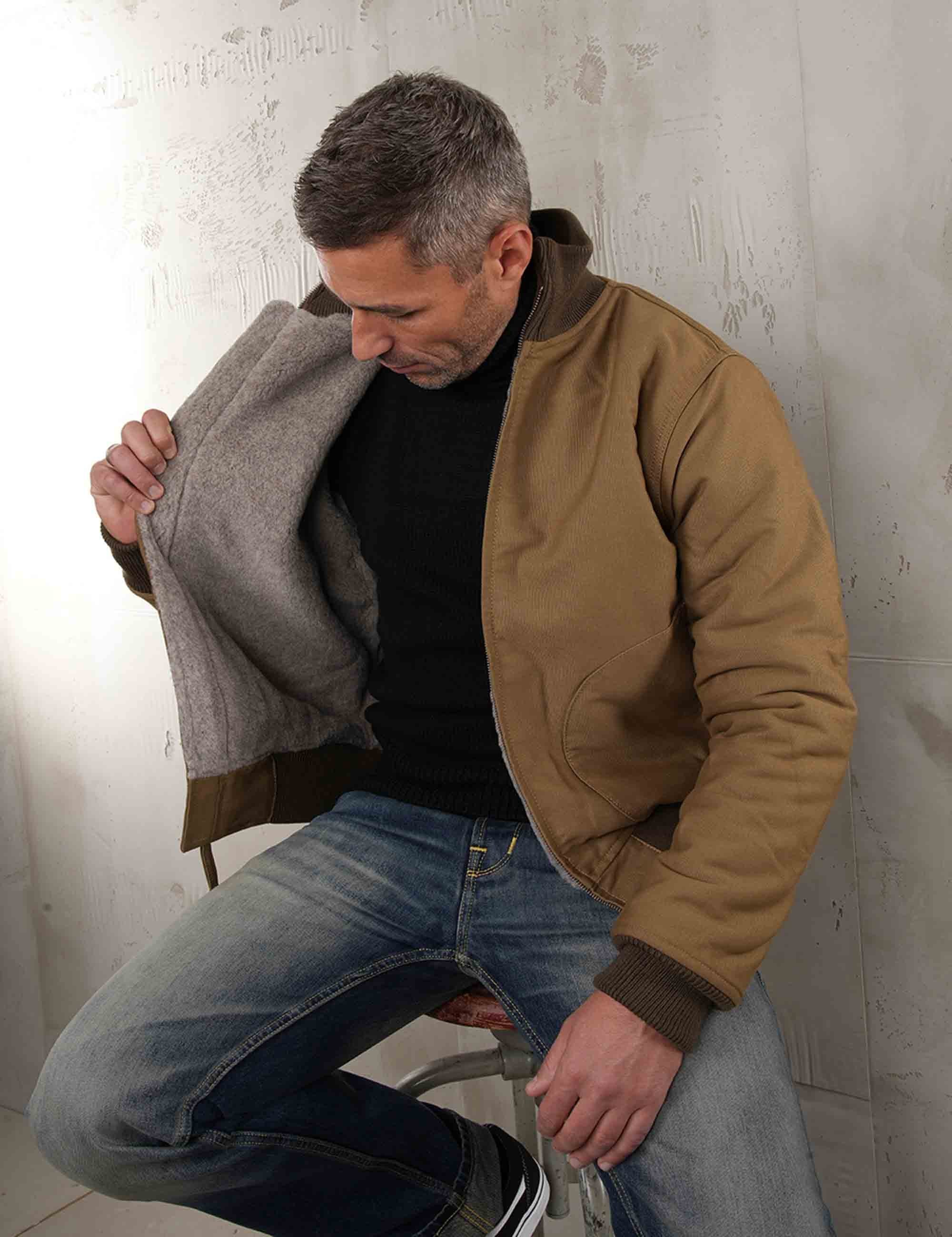 Pike Brothers 1944 NAF Flight Jacket - Pacific Beige