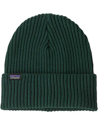 Fisherman's Rolled Beanie Hat - Cascade Green